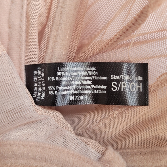 New Rene Rofe Pink Lace Bra Corset Lingerie Set. - Picture 4 of 7